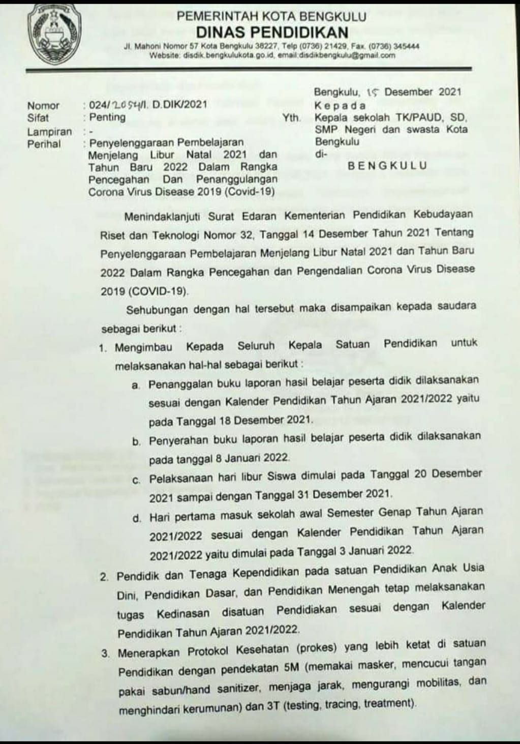 Kota Bengkulu
